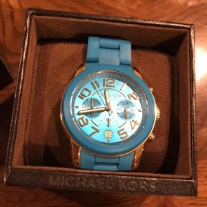 Turquoise Michael Kors watch MK-5891